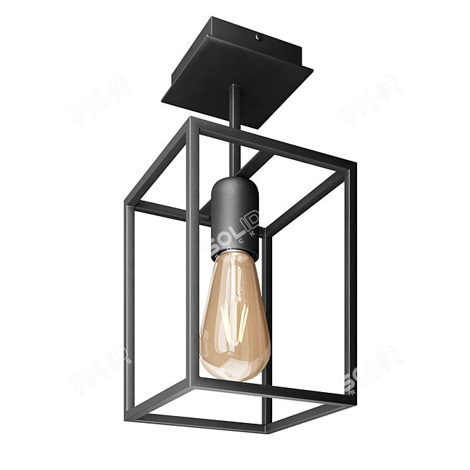 Modern Nowodvorski CRATE Pendant Light 3D model image 4