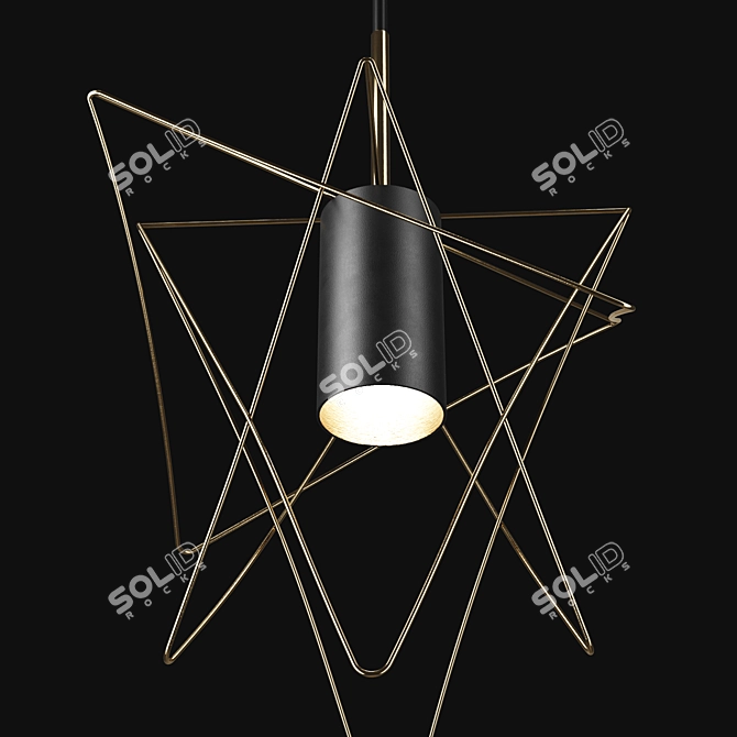 Modern and Sleek Nowodvorski GSTAR 8854 3D model image 2