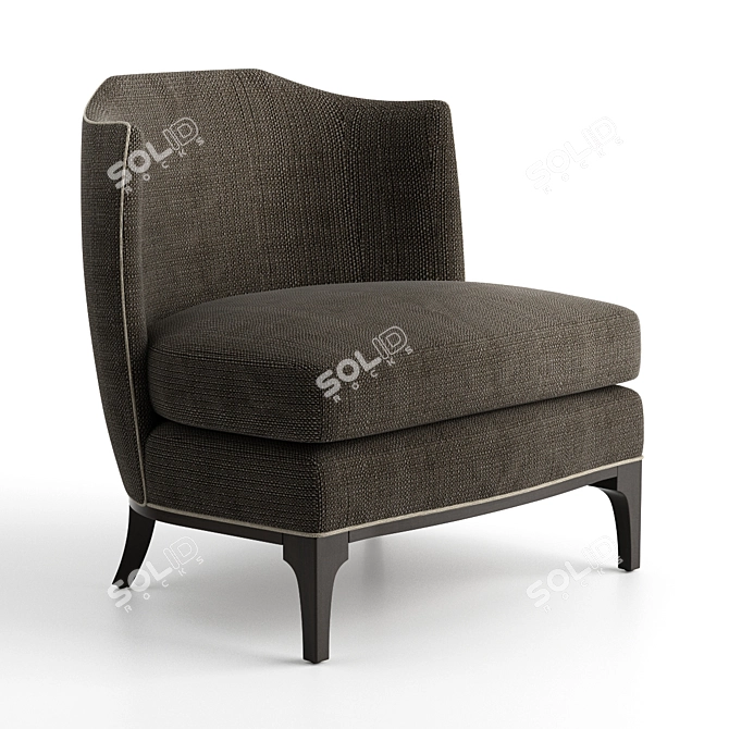 Modern Box Living Bouche Lounge 3D model image 1