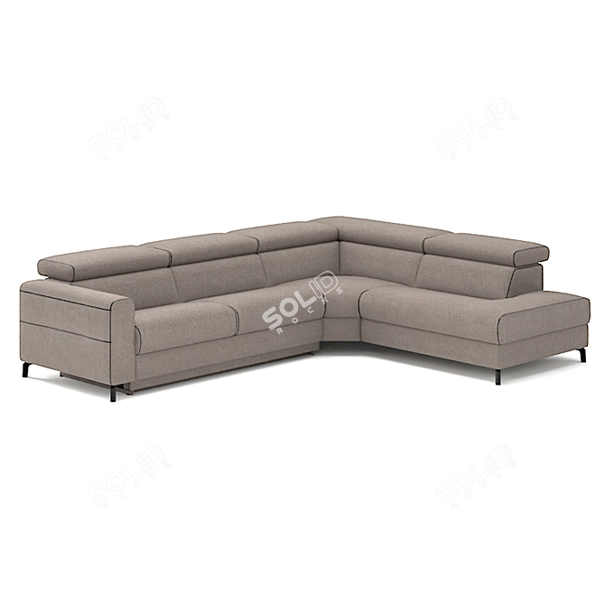 Belgian Comfort Tinos Sofa 3D model image 2