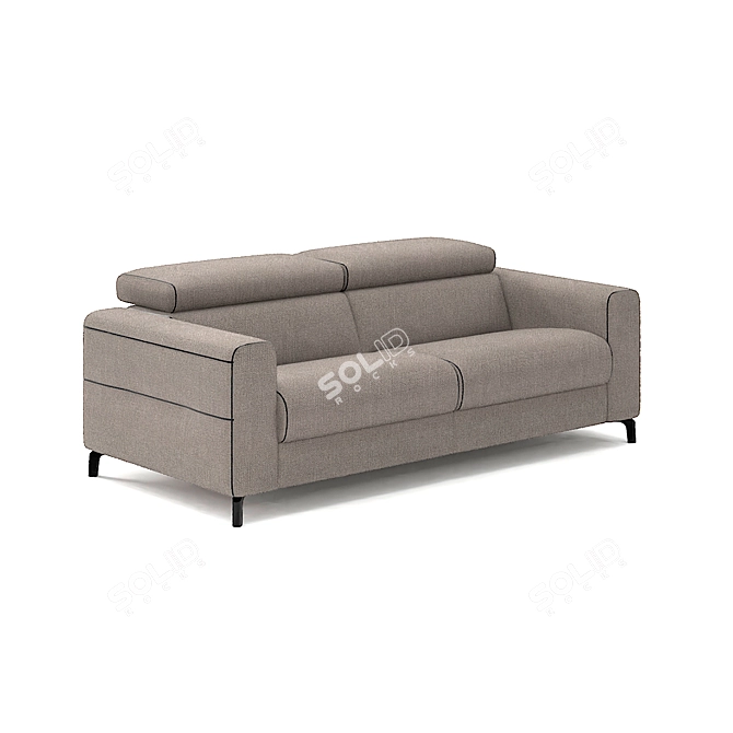 Belgian Comfort Tinos Sofa 3D model image 4