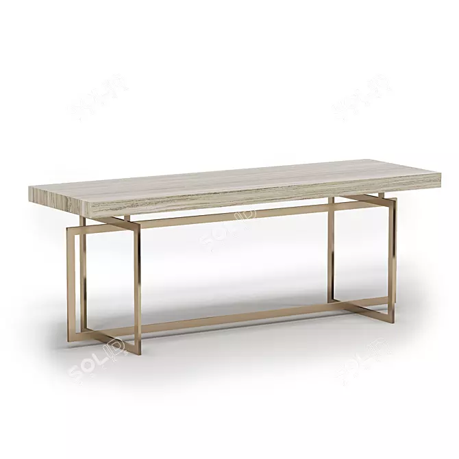  Timeless Elegance: Caracole Classic Console 3D model image 1