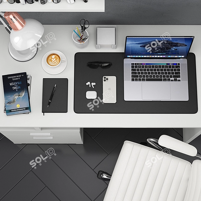 MacBook Pro for Productive Work 3D model image 4
