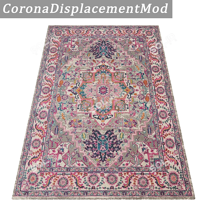 Versatile High-Quality Carpets 3D model image 4