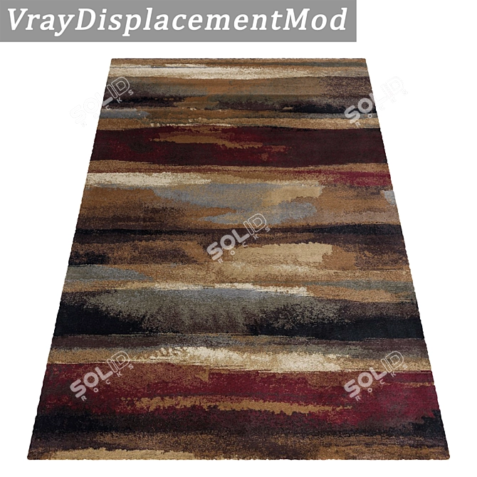 Luxury Carpet Set 3-Pack 3D model image 3