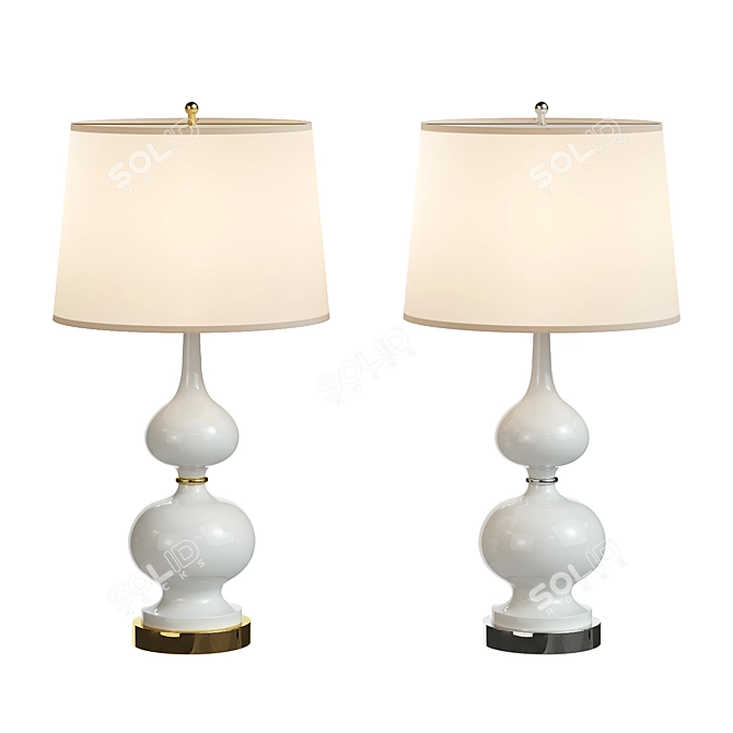 Elegant Table Lamp Cornelius 3D model image 1