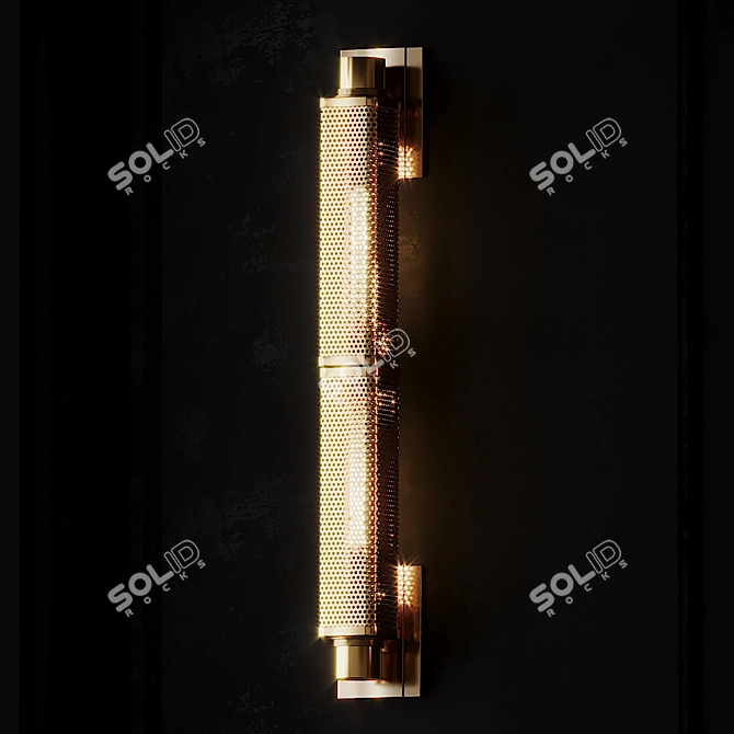 Oxon Hill Wall Sconce: Sleek Illumination 3D model image 4