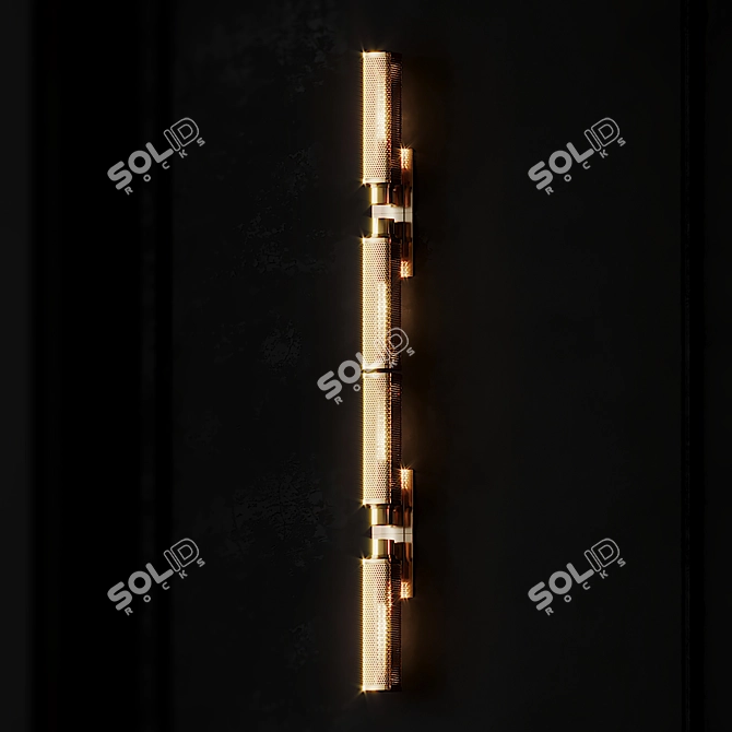 Oxon Hill Wall Sconce: Sleek Illumination 3D model image 5