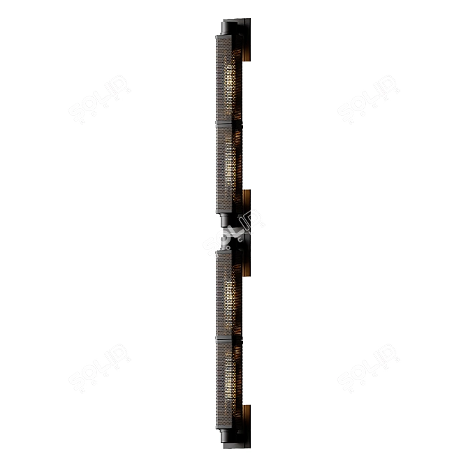 Oxon Hill Wall Sconce: Sleek Illumination 3D model image 14