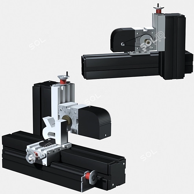 Modular Unimat: Versatile Machining Solution 3D model image 4