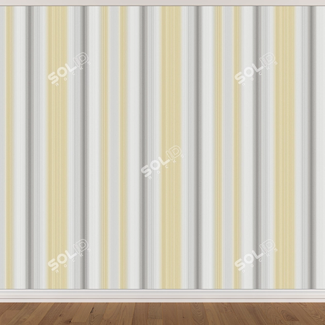 Seamless Wallpaper Set (3 Colors) 3D model image 2