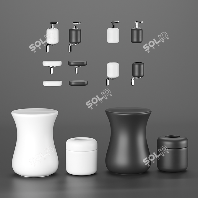 GESSI GOCCIA ACCESSORIES 03

"Gessi Goccia Collection - Elegant and Functional Bathroom Accessories 3D model image 1