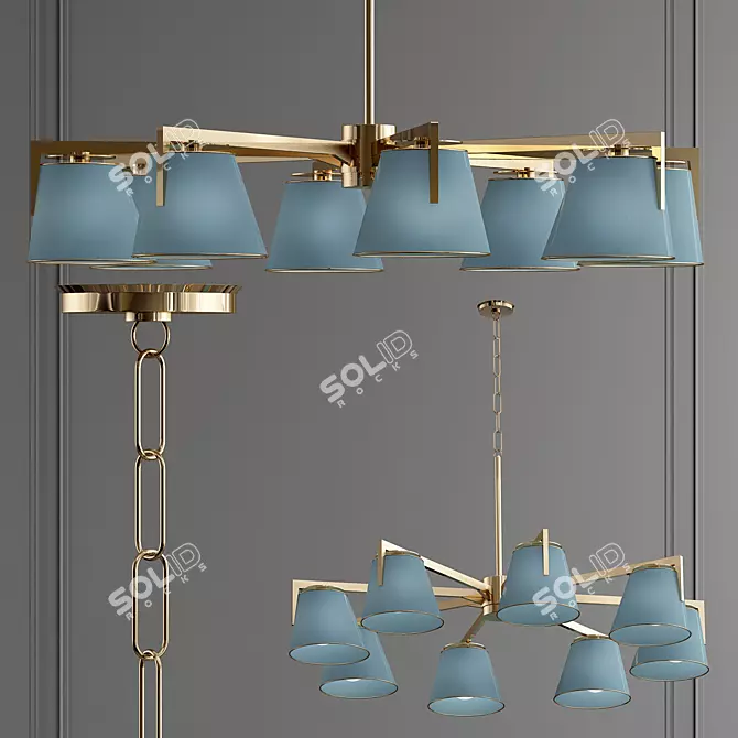 SANTOS 2013 Pendant Lamp 3D model image 1