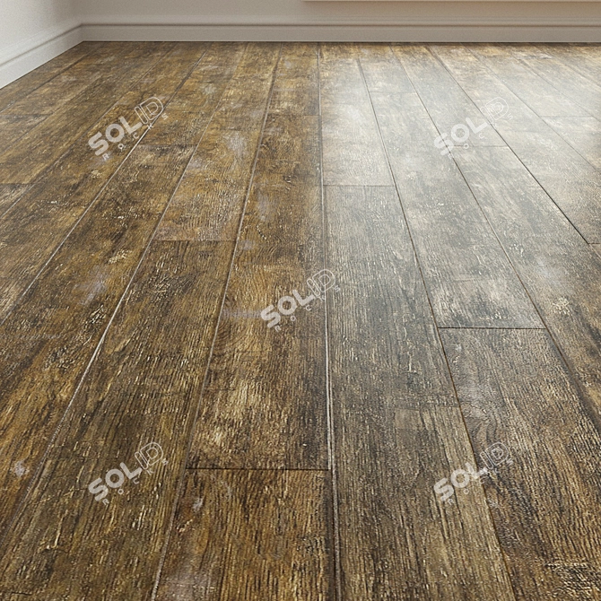 Fashionable Salvatore Grunge Laminate 3D model image 1