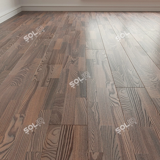 Cream Rhapsody Laminate Parquet 5 3D model image 1