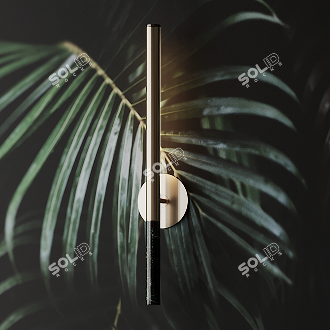 Elegant Formation Wall Sconce 3D model image 4