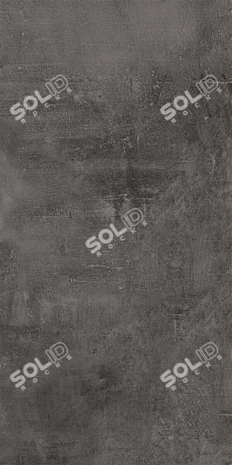  ARES BLACK: Concrete Wall Tiles Set 2 3D model image 5