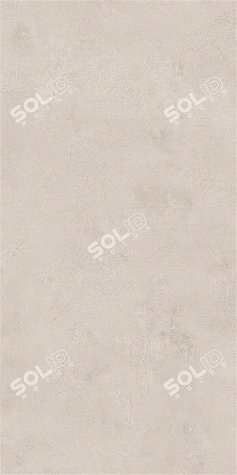 ARES Ivory Concrete Wall Tiles Set 3D model image 5