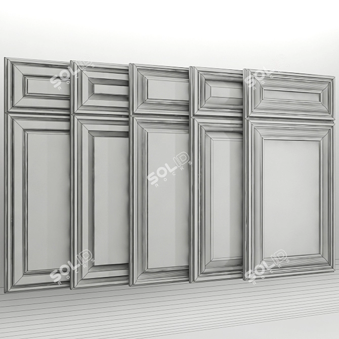 3D MAX 2015 Kit Cabinet 3D model image 3