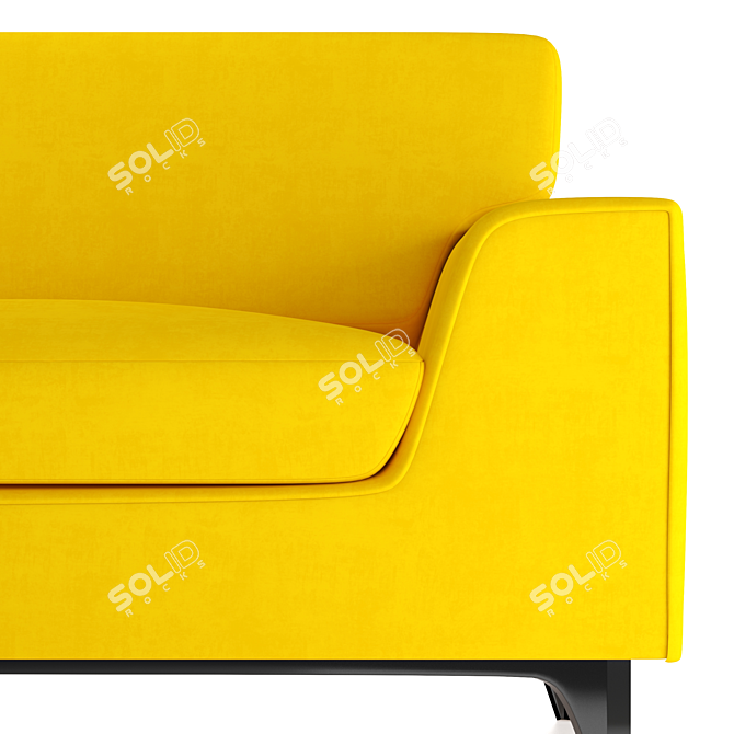 Modern Style Sofa - FBX and OBJ Files 3D model image 3