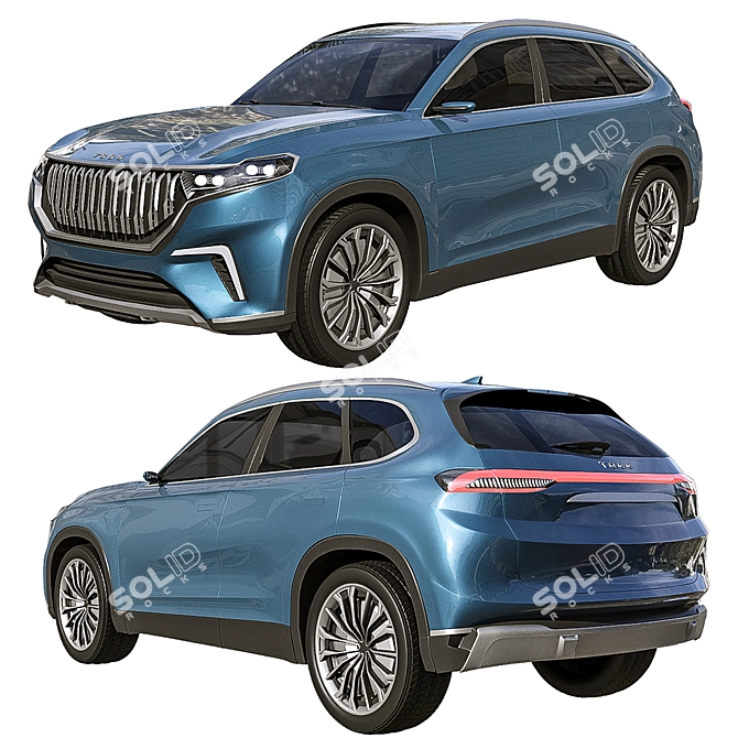 Electric SUV Togg 2020 | Full-Size Model 3D model image 1