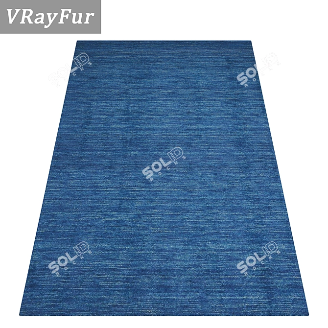 Luxury Carpet Set - High-Quality Textures 3D model image 2