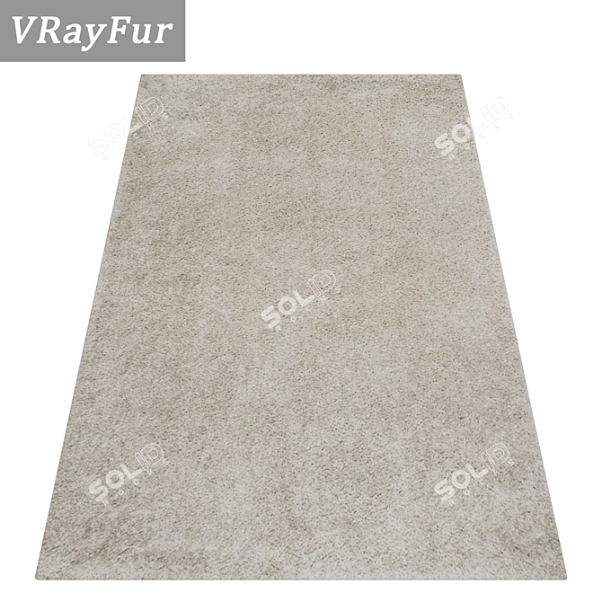 Luxury Carpet Set - High-Quality Textures 3D model image 2