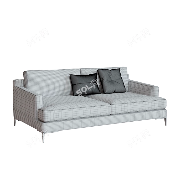 Modern Bellport Poliform Sofa 3D model image 2