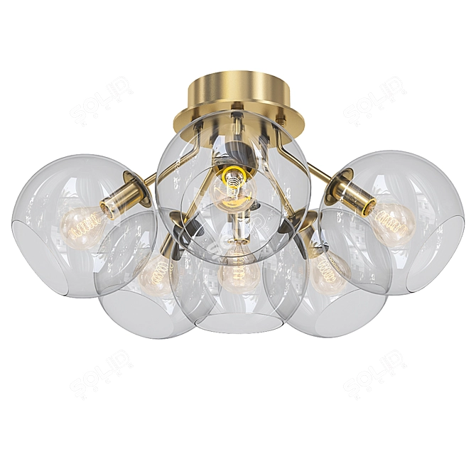 Scandinavian Elegance: Tage Ceiling Lamp 3D model image 1