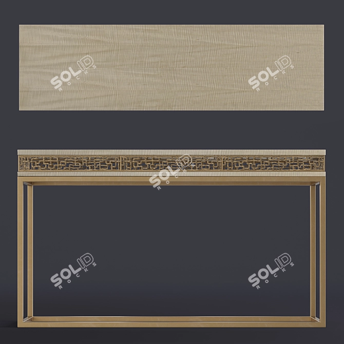 TA Studio Frenzy Console Table 3D model image 2