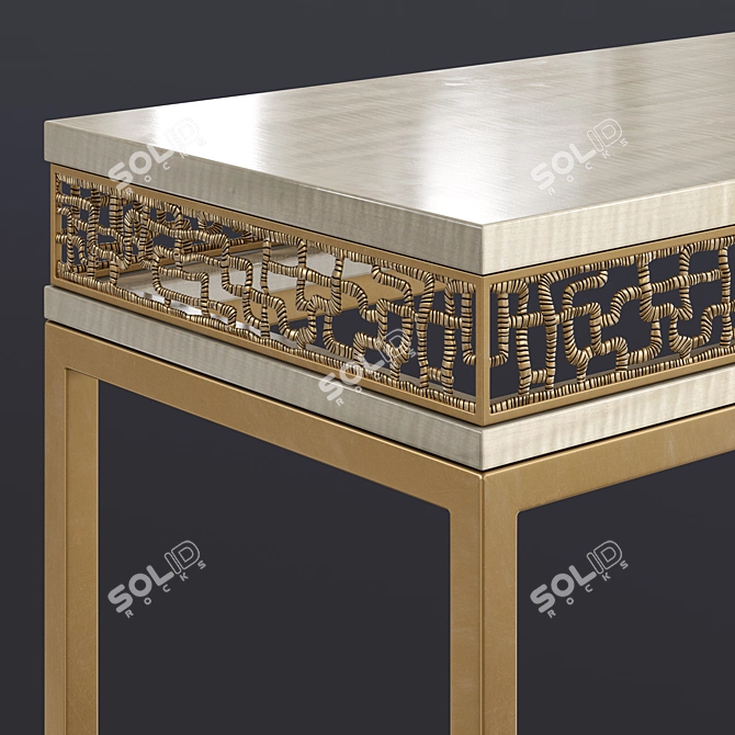 TA Studio Frenzy Console Table 3D model image 3