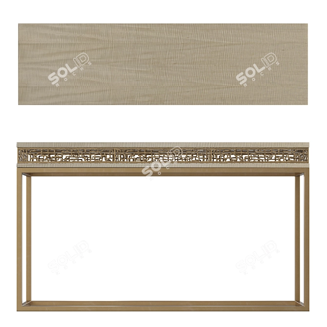 TA Studio Frenzy Console Table 3D model image 6