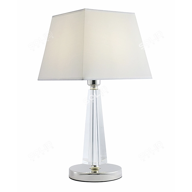 Elegant Newport Table Lamp 3D model image 1