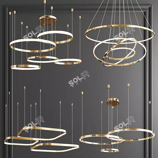 Exclusive Chandelier Collection
Orbital Illumination Masterpieces
Marvelous Ring Chandeliers
Stunning LED Pendant Lamps 3D model image 1