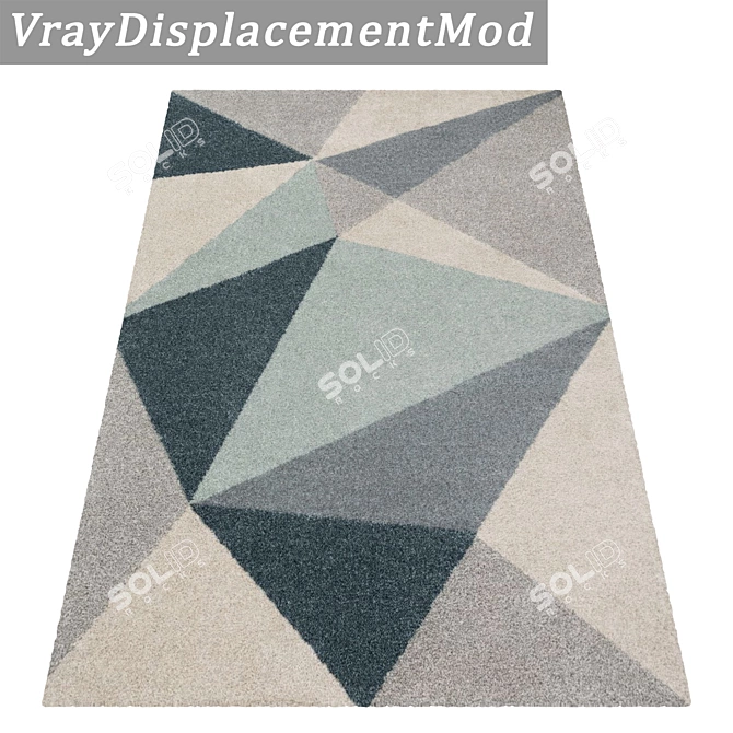 High-Quality Carpets Set 3D model image 3