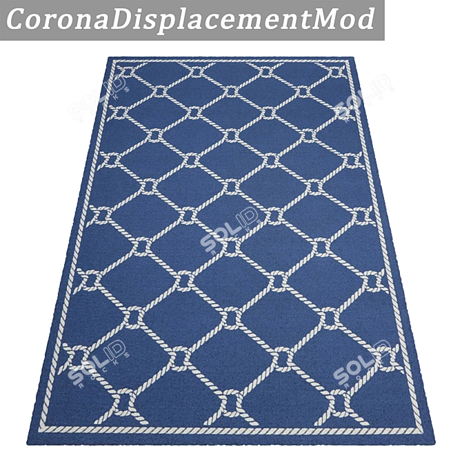 Versatile High-Quality Carpets Set 3D model image 4