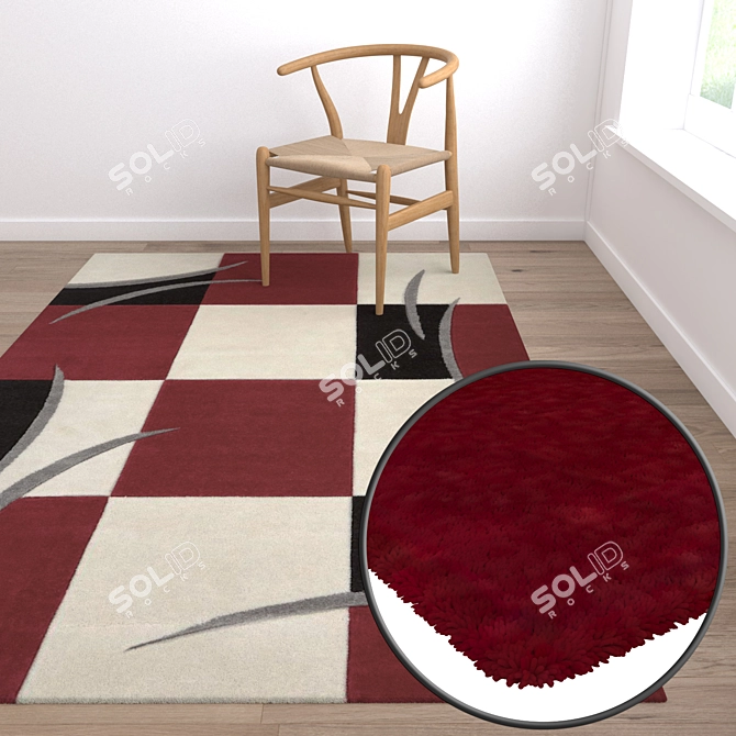 Luxury Carpet Collection 3D model image 5