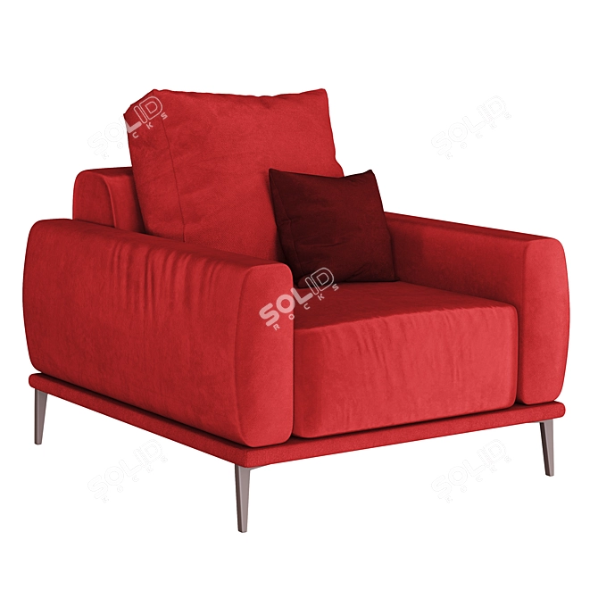 Lebom ALFIL | Stylish Armchair 3D model image 1