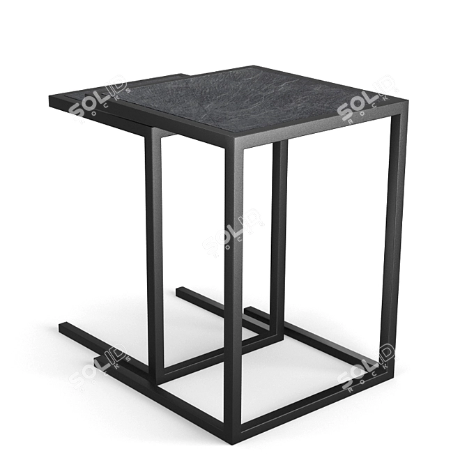 Modern Stylish Nesting Tables 3D model image 3