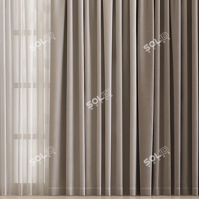 Revamped Curtain 650 3D model image 2