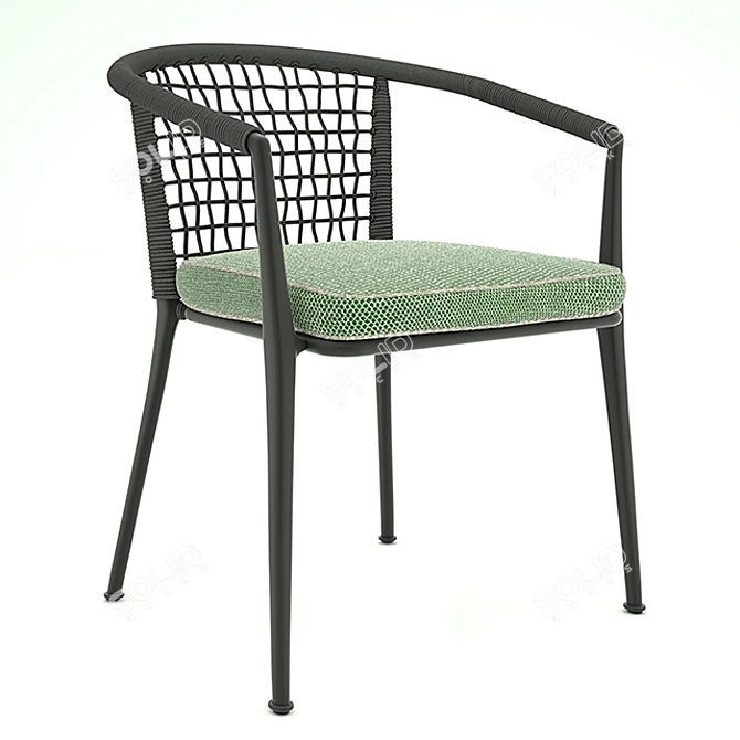 ERIKA '19 | Stylish Outdoor Chair 3D model image 1