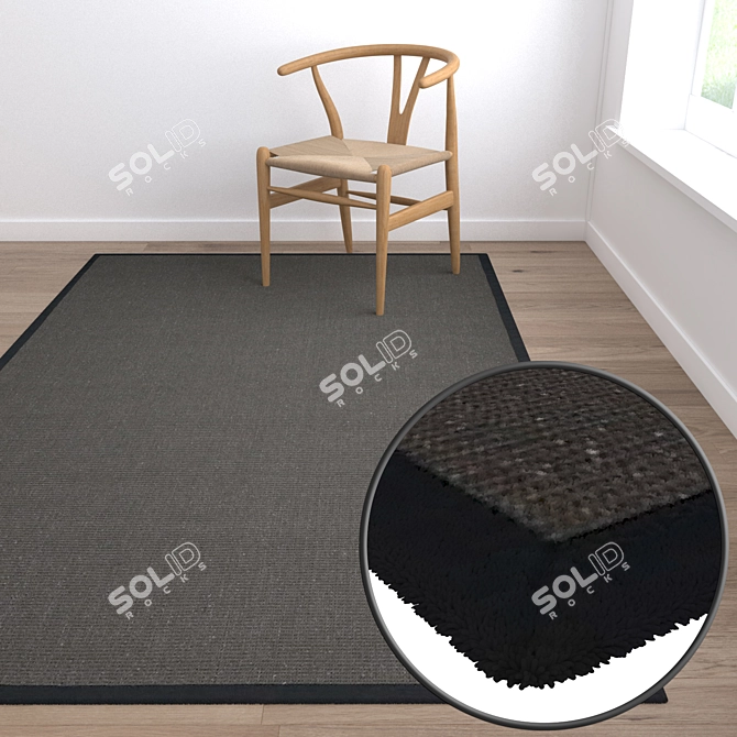 Premium Carpet Set 3D model image 5