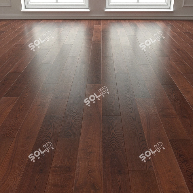 TANGO ASH COGNAC Laminate Parquet 3D model image 3