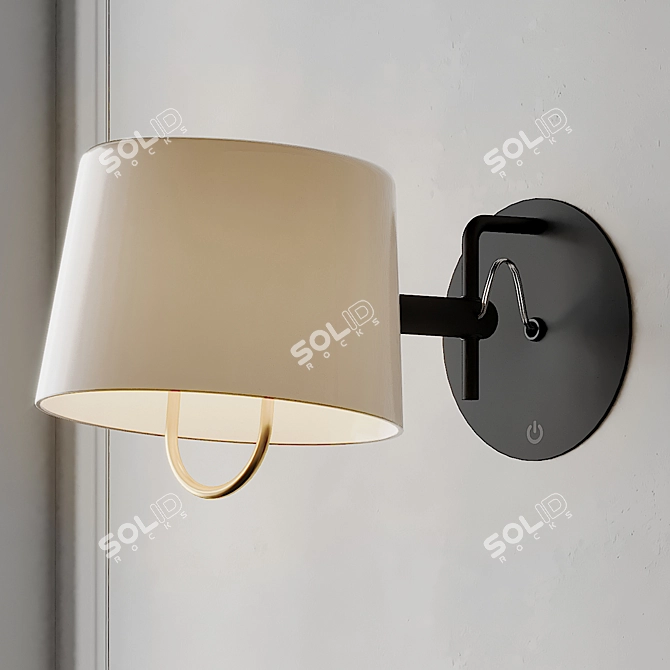 Seyvaa OPEN Wall Light: Illuminating Elegance 3D model image 1