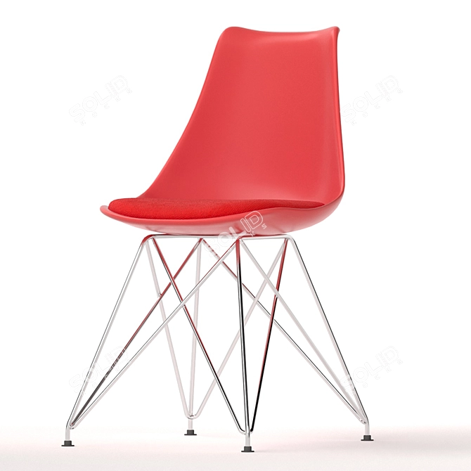 Modern Comfort Chair 3D model image 3