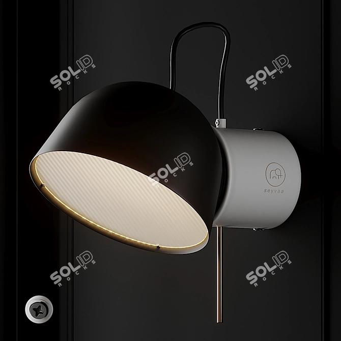 Seyvaa BIG BROTHER Wall Light: Illuminating Elegance 3D model image 1