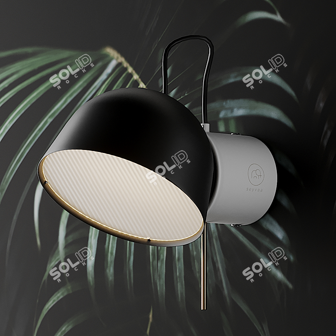 Seyvaa BIG BROTHER Wall Light: Illuminating Elegance 3D model image 4