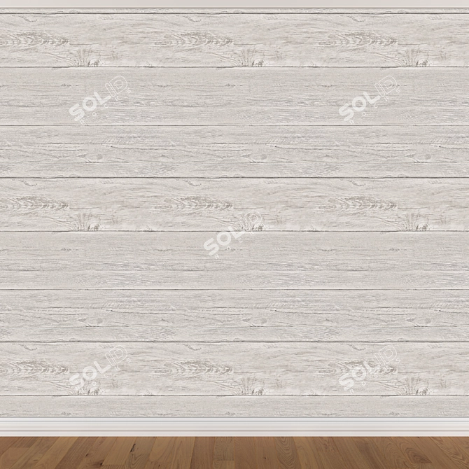 Seamless Wallpaper Set - 3 Colors 3D model image 4