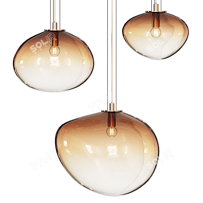 Eloa Sirius Chandelier | Pendant Lamp 3D model image 3