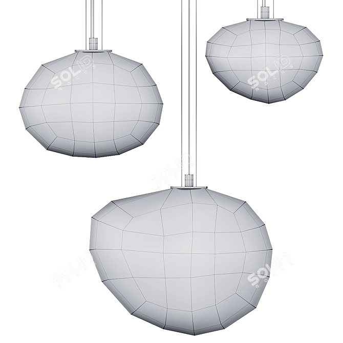 Eloa Sirius Chandelier | Pendant Lamp 3D model image 4